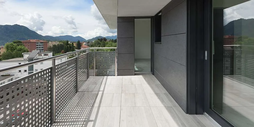 rifacimento balcone aggettante parapetto nuovo Baumix