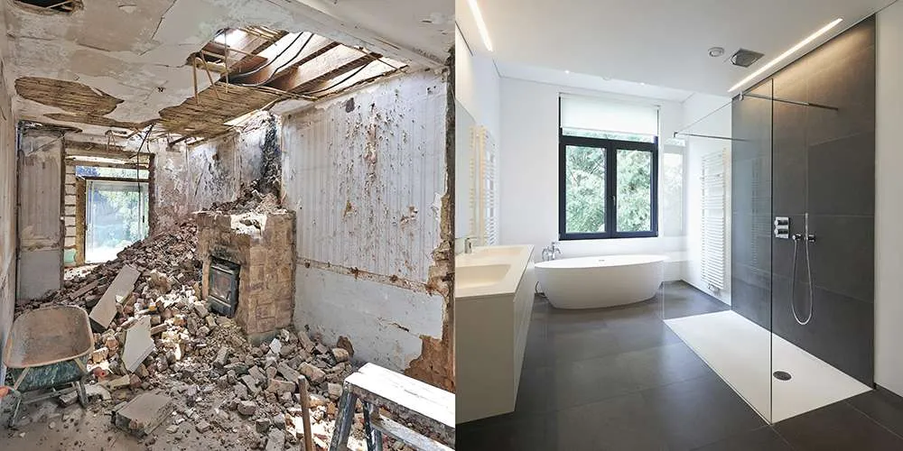 Ristrutturazione completa casa con Baumix